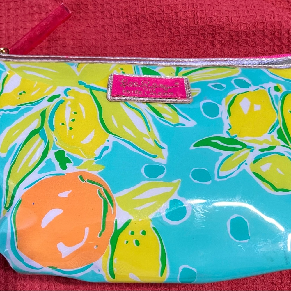 Lily Pulitzer for Estee Lauder - NWOT Tropical Print Pouch